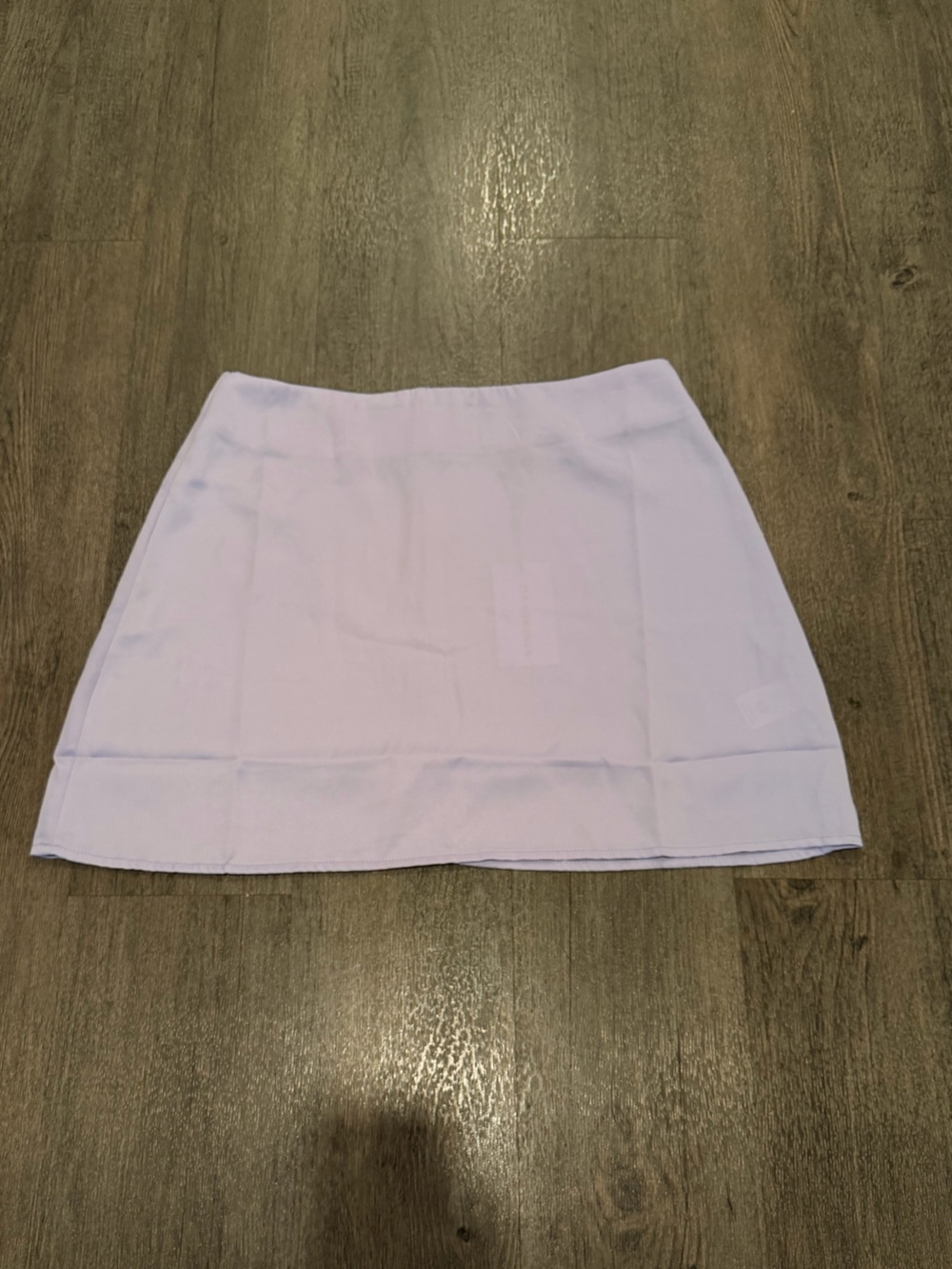 WeWoreWhat Pastel Lavender Mini Skirt